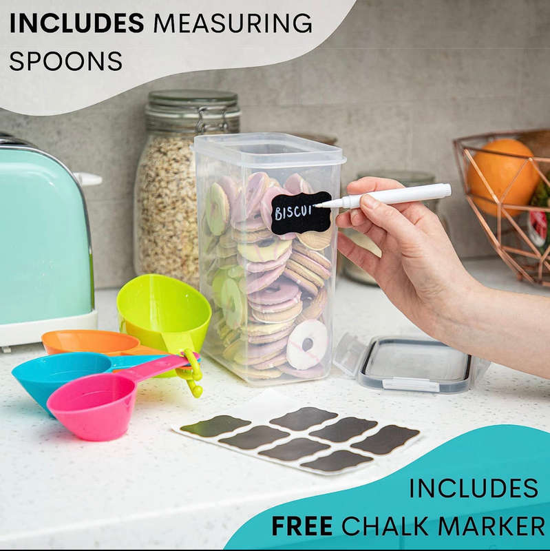 Food Storage Container Set 8pc Airtight