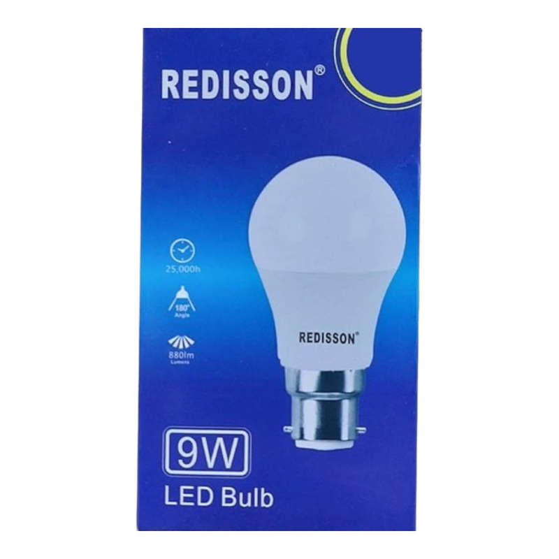 Redisson LED Light Bulb BC Type - Various Options 10pc