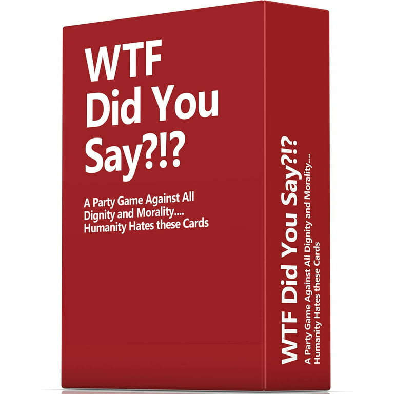 Adult Party Game - WTF Did You Say? Full Set of 594 Cards - Complete Game