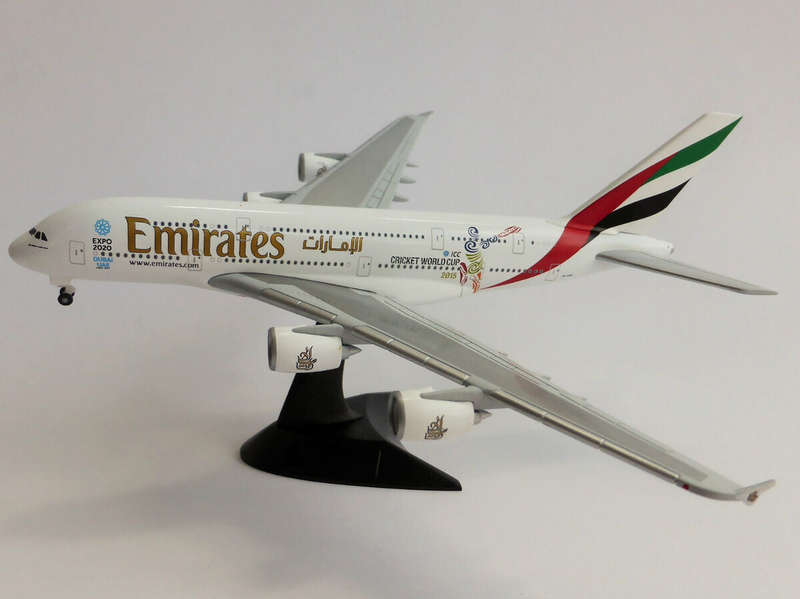 Emirates A380 Model Airplane