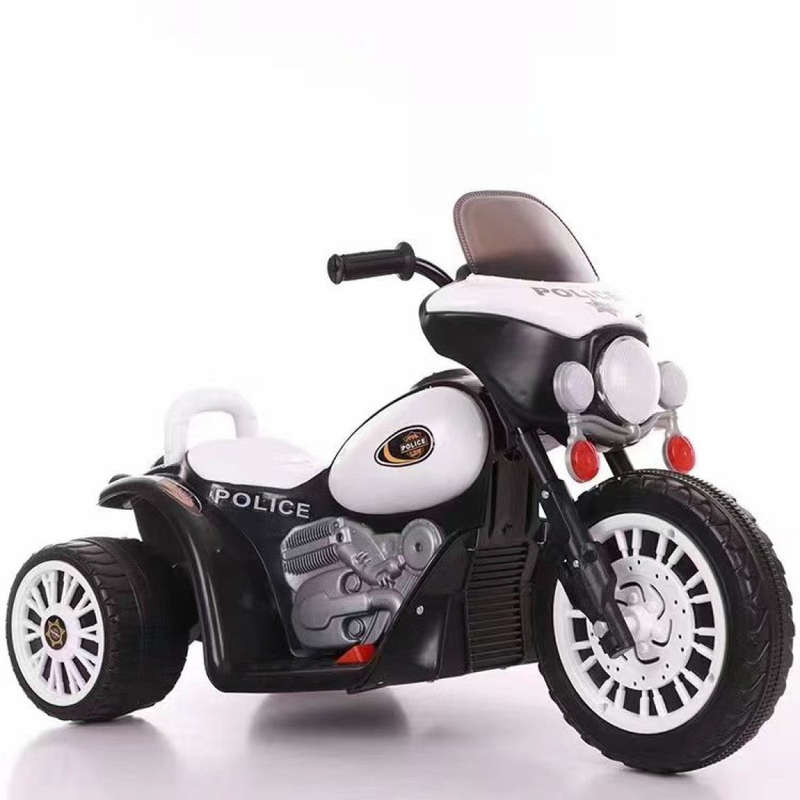 Kids Electric Ride On Police Bike