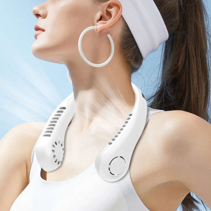 Bladeless Portable Fan Comfortable Hanging Neck Fan for Home Outdoor Accessories