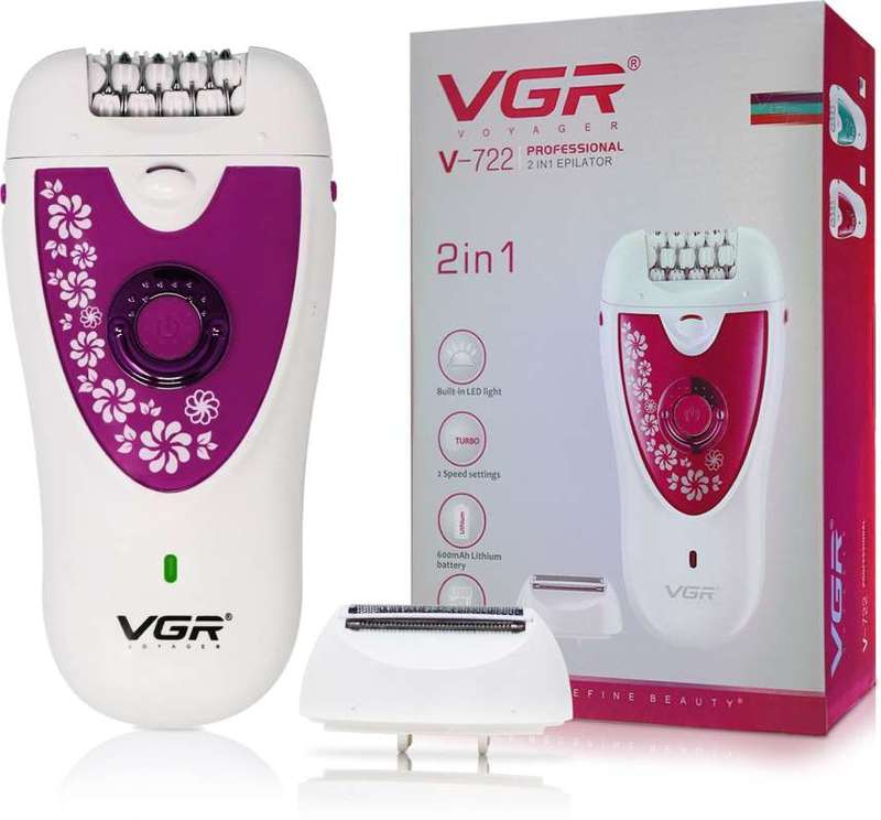 Portable Painless Electric Epilator Women Facial Removal