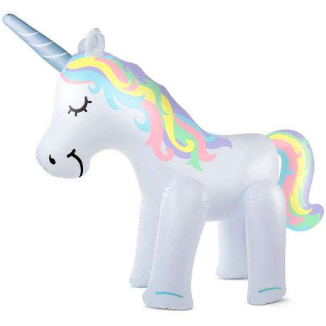 Unicorn Sprinkler Water Toys Inflatable Unicorn Outdoor Yard Sprinkler For Kids And Adults.
