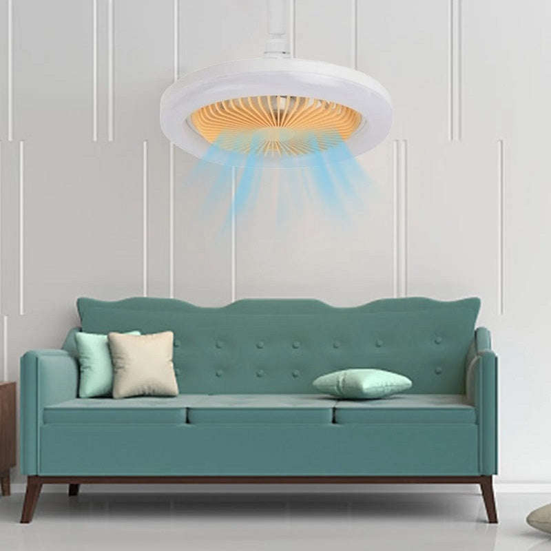 LED Ceiling Light 360 Rotation 6500k With Fan & Remote Control