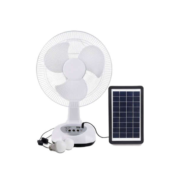 Solar Fan 12Inch Oscillating
