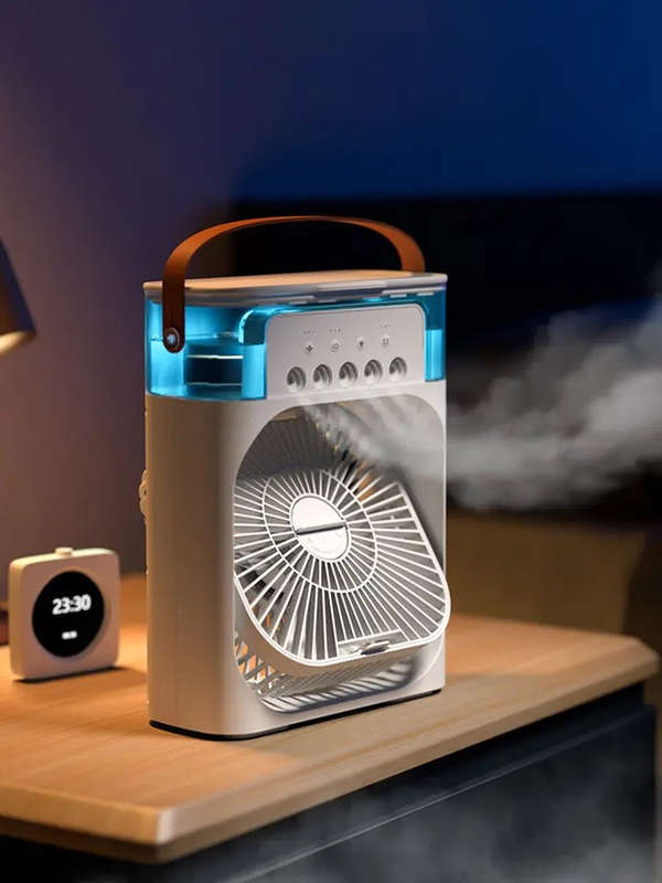 Air Cooling Fan 6 Inches Air Conditioner Portable Fan Air Cooling 3 In 1 Mini Air Cooler Usb Conn...