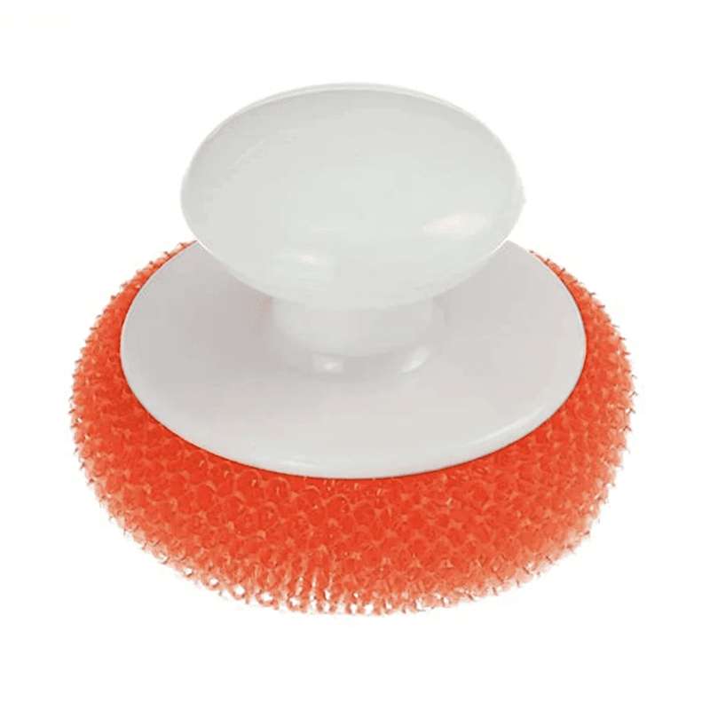 Metal Dish Scrubber Pot Washing Brush With Handle Each