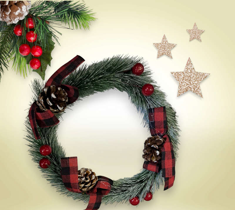 Christmas Hanging Wreath