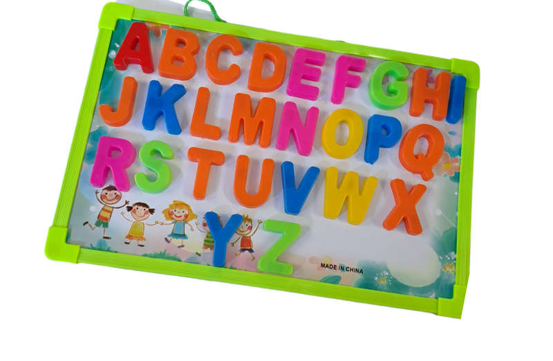 Double Faced White Board/Drawing Board And Alphabet Board For Kids