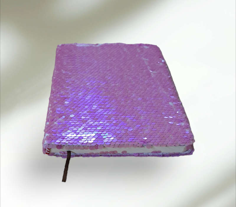 Fancy A5 Sequins Diary/Notebook