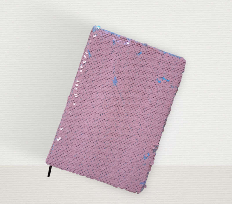 Fancy A5 Sequins Diary/Notebook
