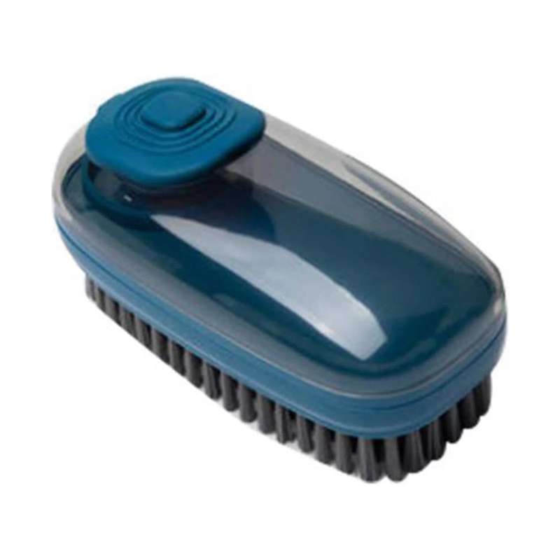 Multifunctional Liquid Soap Dispenser Laundry Brush