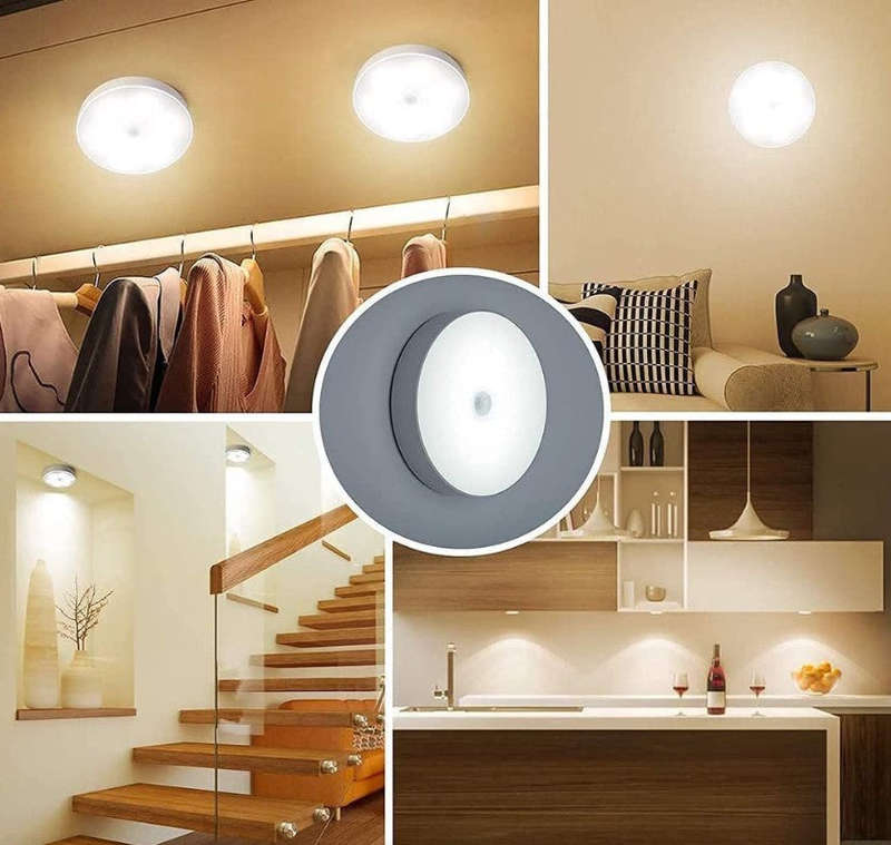Intelligent Induction Lamp Cool White Self-Adhesive Motion-Sensing /Manual