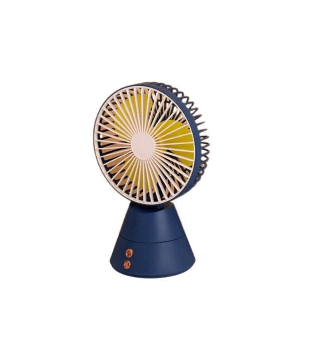 Rechargeable Mini  Table Fan Strong Wind And Shaking Head