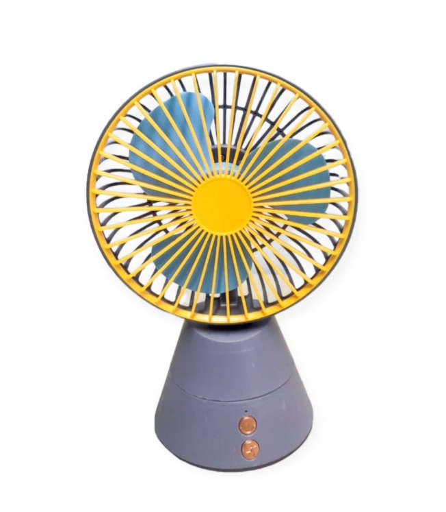 Rechargeable Mini  Table Fan Strong Wind And Shaking Head