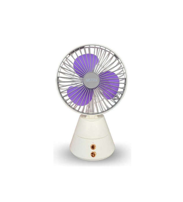 Rechargeable Mini  Table Fan Strong Wind And Shaking Head
