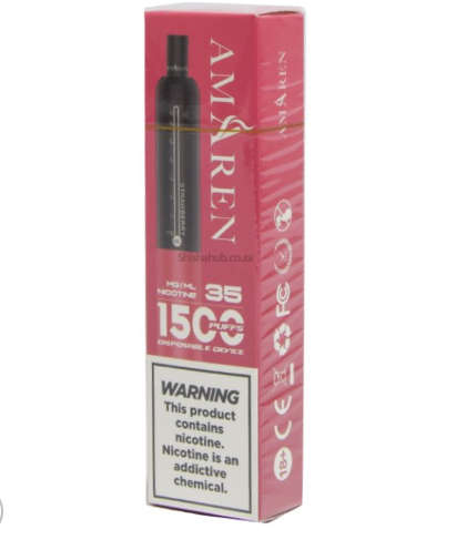 Amaren Vape - 35mg 1500 Puffs (Assorted Flavours)
