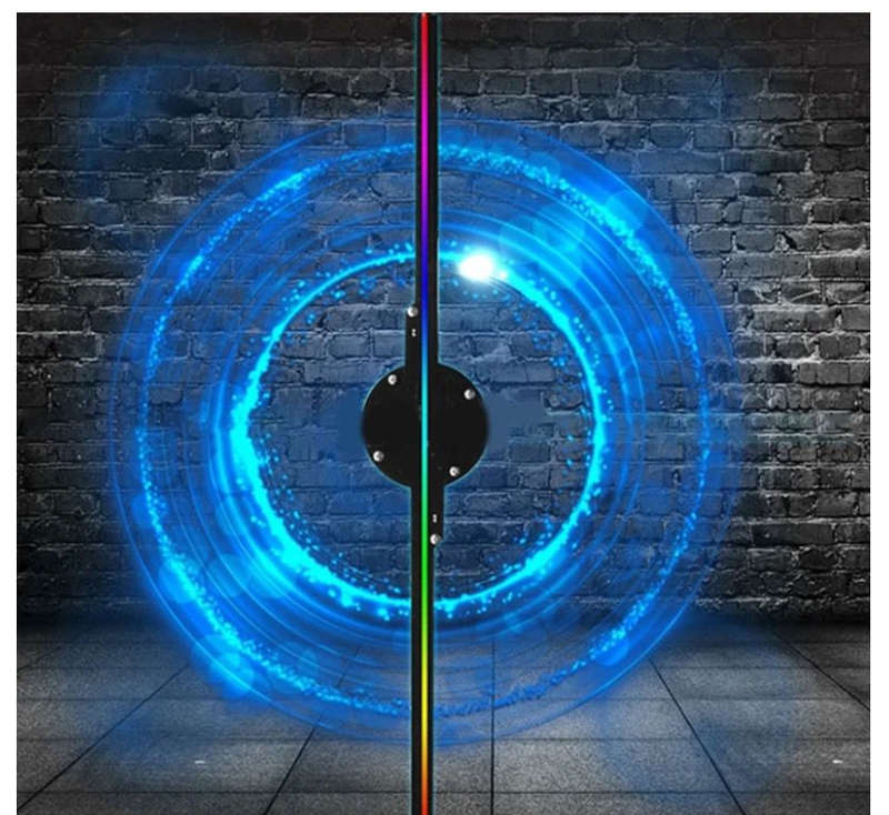 3D Hologram Fan 12.6 inch Projector Advertising Display