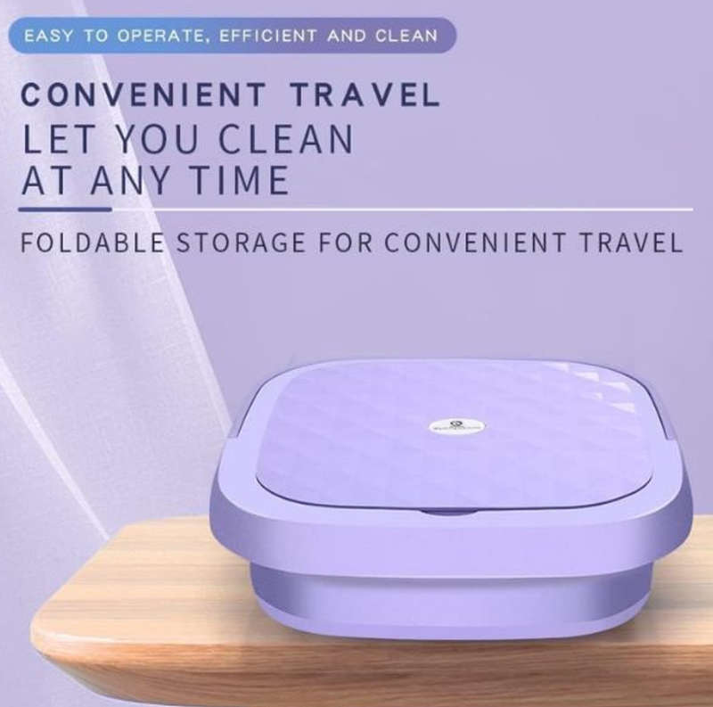 MHome Folding Washing Machine  Portable & Compact