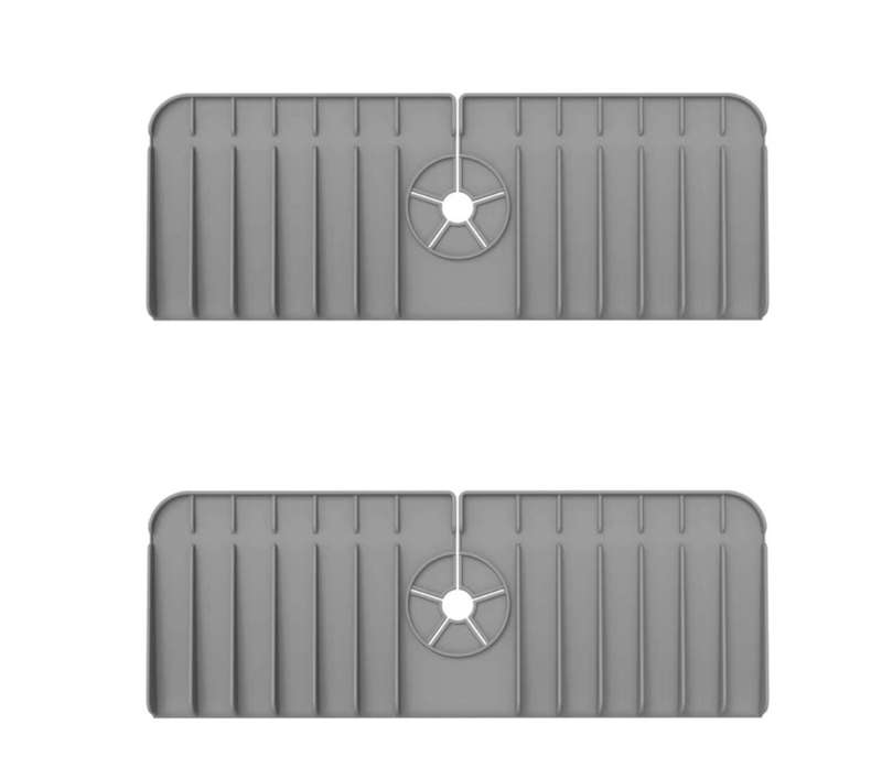 Silicone Kitchen Sink Splash Guard Durable Water Catcher Mat