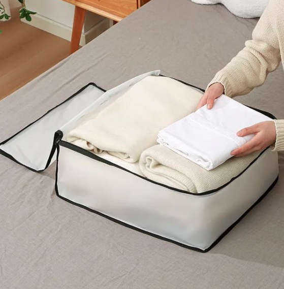 Semi-Transparent  Storage Bag (80cm x 45cm x 15cm )