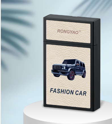 Multi-Functional Lighter Cigarette Case Integrated Portable and Universal Cigarette Case Anti-Pre...