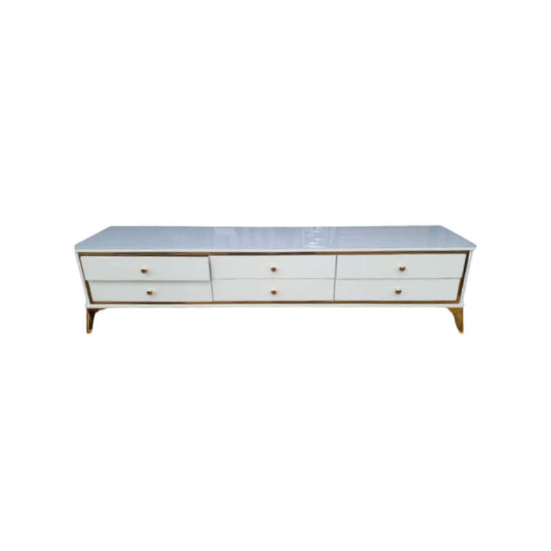 Luxury Gloss White Or Black TV Stand