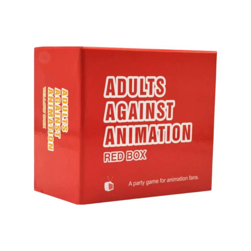 Adults Against Animation Red Box - Cards Game Against Animation Fans
