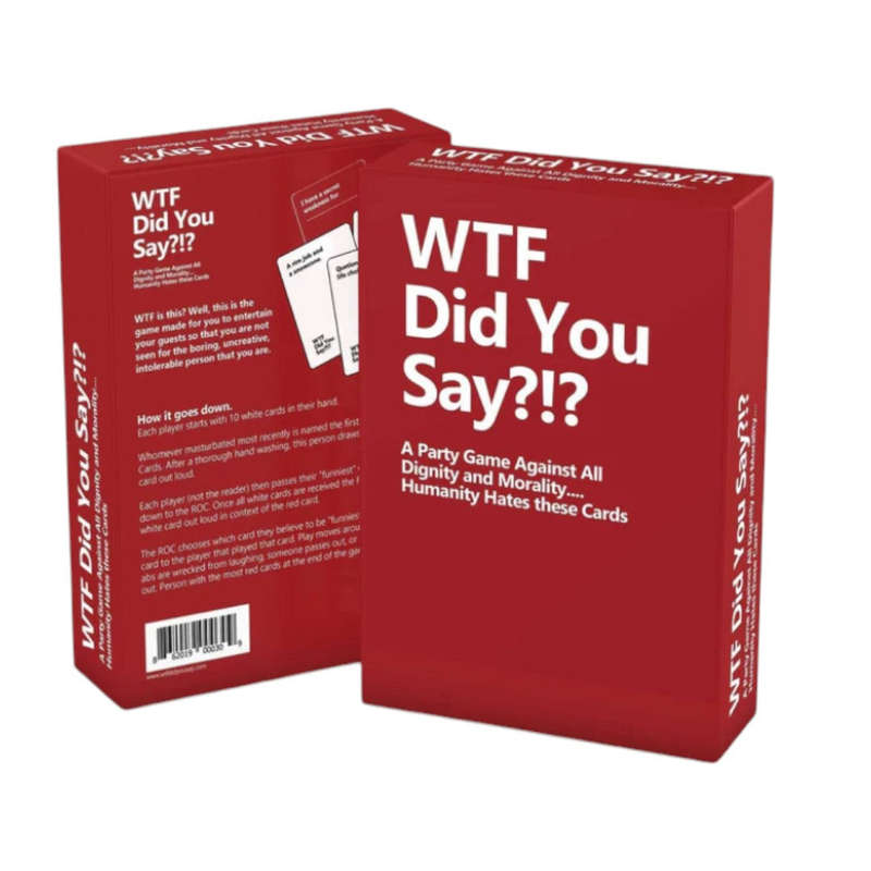 Adult Party Game - WTF Did You Say? Full Set of 594 Cards - Complete Game