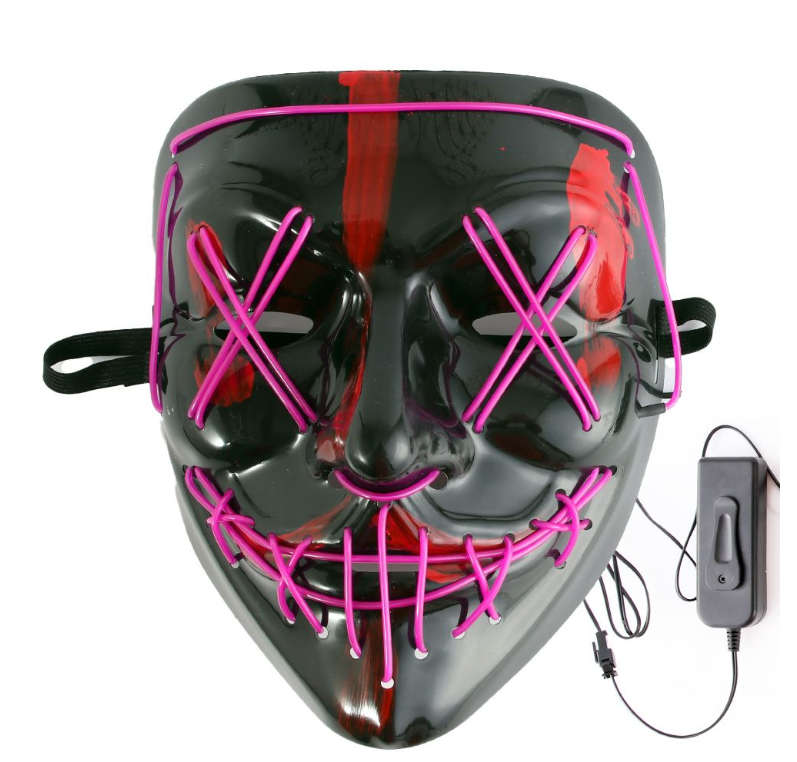 Purge Anarchy LED Light Up Cosplay Mask with Control Box - Various Options