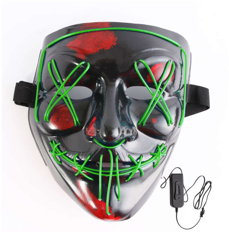 Purge Anarchy LED Light Up Cosplay Mask with Control Box - Various Options