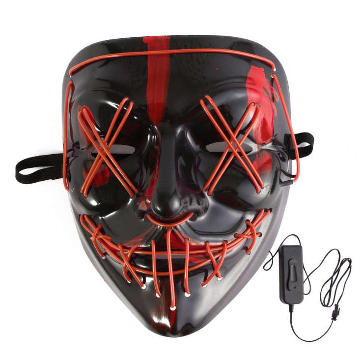 Purge Anarchy LED Light Up Cosplay Mask with Control Box - Various Options