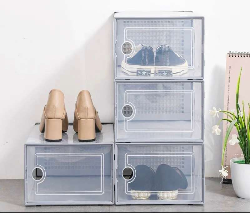 Mesh Breathable Shoe Storage Box