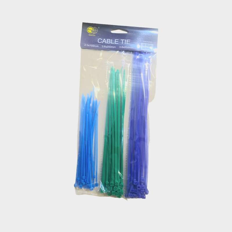 Nylon Cable Ties 3 Multi Color