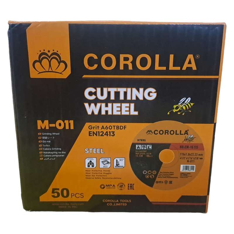 Corolla Metal & Inox Cutting Wheel 25Pcs