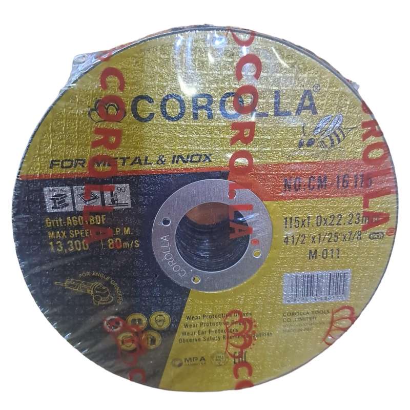 Corolla Metal & Inox Cutting Wheel 25Pcs