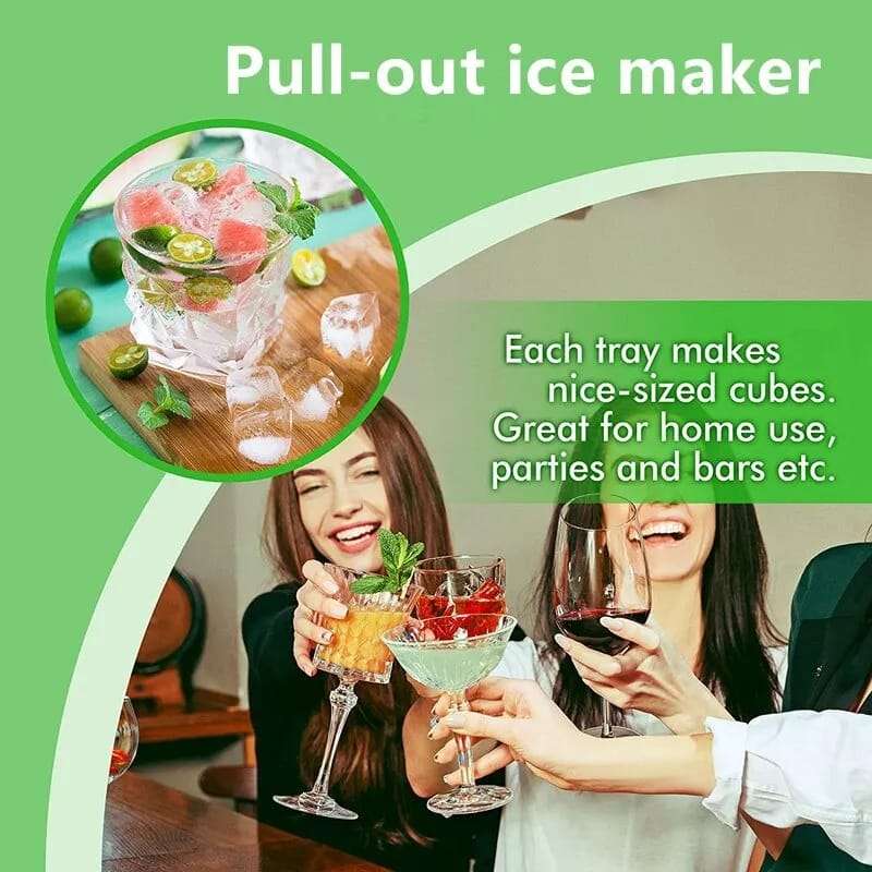 DIY Silicone Cooler Ice Cube Tray