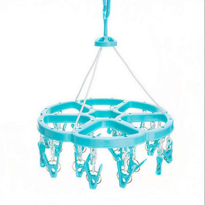 Plastic 16 peg hanger
