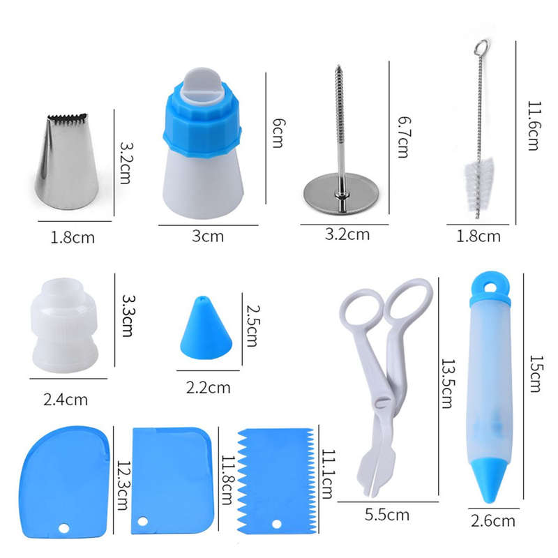 70 Pieces Of Cake Decoration Kit Baking Tools Set