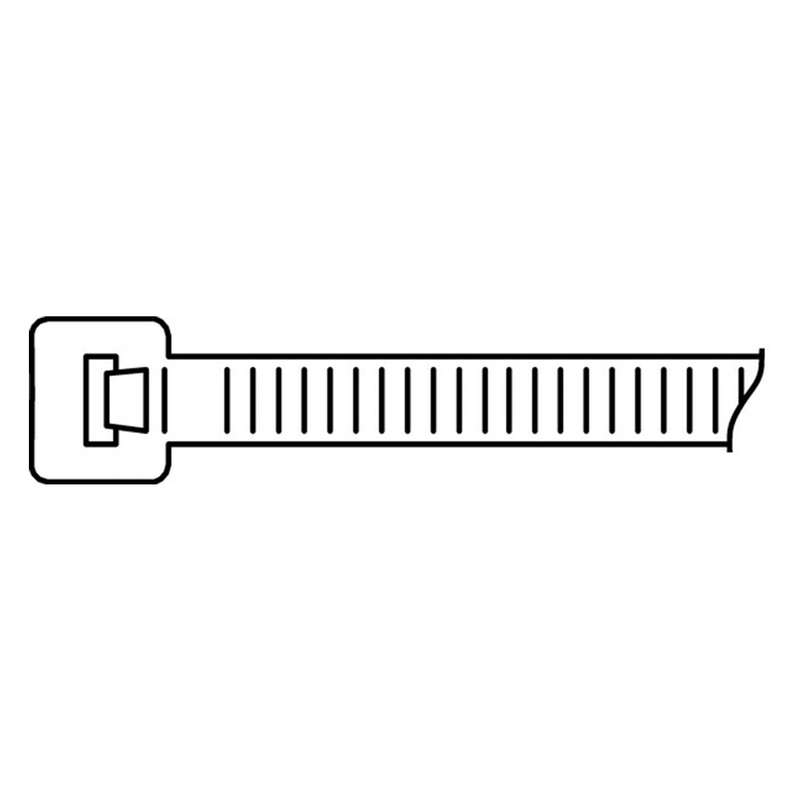 Cable Tie Inside Serrated (101.6mm x 2.5mm, Ø1.522.0mm) T18R
