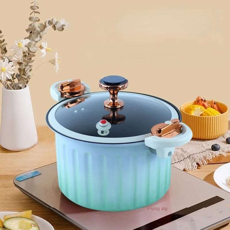 Non Stick Cooking Pots Large Capacity Boiling Pot Soup Meat Pot Kitchen