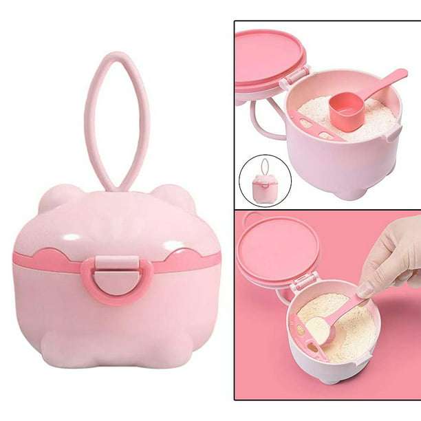Portable Cute Baby Food Storage Cup With a Spoon
