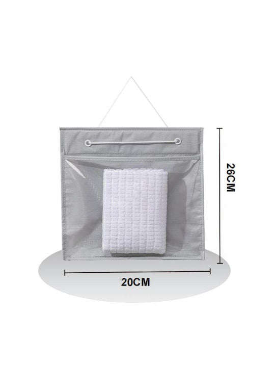 Waterproof Bathroom Organizer Wall Mounted 20x26CM (1 POCKET)