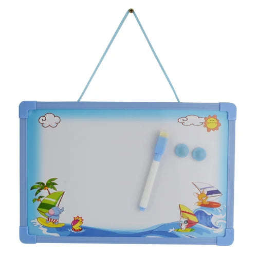 Double Faced White Board/Drawing Board And Alphabet Board For Kids
