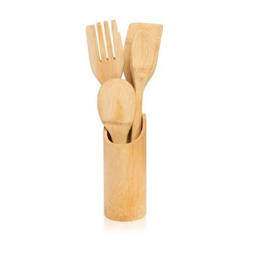Bamboo Kitchen Cooking Set 5 in 1