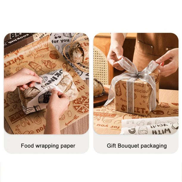 Parchment Paper for Baking, Non-stick Parchment Paper Roll, High Temperature Resistant, Waterproo...