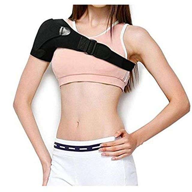 Neoprene Shoulder Support with Protective Pad With USB
