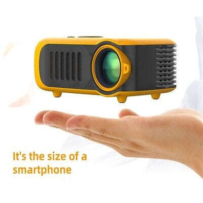 Projector, A2000, Mini Portable LED Projector