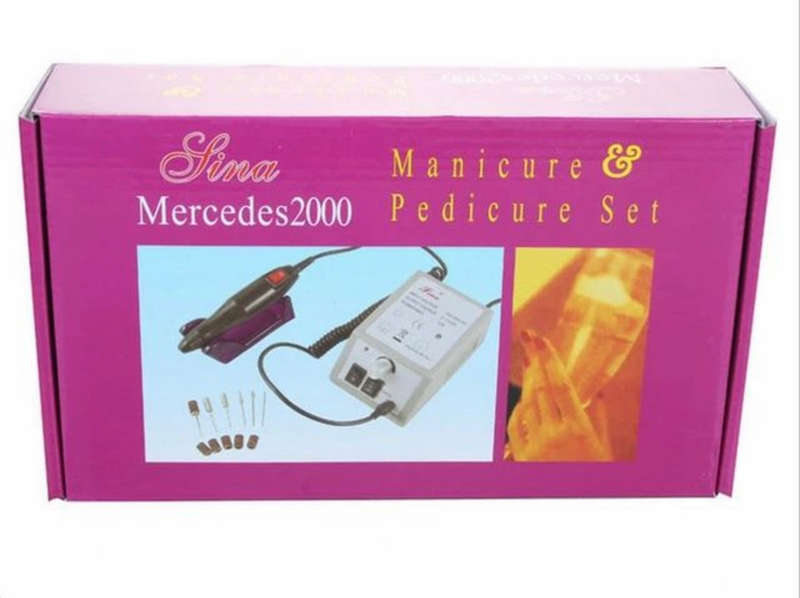 Mercedes 2000 Nail Art Drill Acrylic Manicure and Pedicure Set